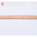 4-5mm Pink Fresh Water Pearl Strand, Round Button (ES124)